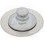 Universal NuFit Push Pull Tub Closure w/ Grid Strainer & Silicone (Chrome Plated)