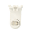 660W, 600V Fluorescent Lampholder, Pedestal Base, High Output, Recessed Double Contact (White)