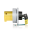 100A, 125V 3-Phase, 2P, 3W, LEV Series IEC 60309-1 & 60309-2 Pin & Sleeve Inlet, IP66/IP67/IP68/IP69K, Watertight (Yellow)