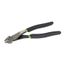 8" Angled Head High-Leverage Diagonal Cutting Pliers (Dipped Grip)