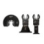 OPEN-LOK Oscillating Multi-Tool Wood Cutting Blade Variety Pack (3 Piece)