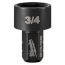 INSIDER Box Ratchet Socket 6 Point 3/4"