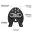 1/4" - 1-1/8" ZoomLock MAX Press Jaw Kit for M12 FORCE LOGIC Press Tools