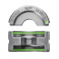 2/0 Aluminum U Style Die