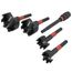 5 Piece Switchblade Selfeed Bit Plumber's Kit