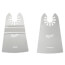 2" Universal Fit OPEN-LOK Oscillating Multi-Tool Rigid and Flexible Scraper (2 PK)