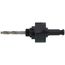 Large Thread Quick Change Arbor, 7/16" Shank