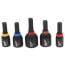 5 Piece Shockwave Insert Magnetic Nut Driver Set (1/2", 1/4", 5/16", 3/8", 7/16")