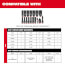 Impact Socket 3/8" Drive SAE TRAY ONLY (17 Piece)