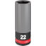 SHOCKWAVE Impact Duty 1/2" Drive 22mm Metric Lug Nut Wheel Socket