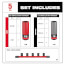 SHOCKWAVE Impact Duty 1/2" Drive SAE & Metric Lug Nut Wheel Socket Set (5 Piece)