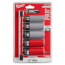 SHOCKWAVE Impact Duty 1/2" Drive SAE & Metric Lug Nut Wheel Socket Set (5 Piece)