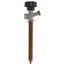 490X 8" Anti-Siphon Wall Hydrant, 1/2" PEX Crimp, Gray Handle, Diamond