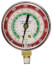 2-1/2" Red Pressure Manifold Gauge, R-12/22/502