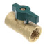Jomar 3/4 Inch Brass Gas Ball Valve - FNPT X FNPT Tee Handle 600 PSI Rated