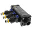 1/2" PEX Press Polymer MiniBloc - 3 Outlets (Lead Free)