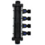 1/2" PEX Press Polymer MiniBloc - 4 Outlets (Lead Free)
