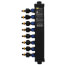 1/2" PEX Press Polymer MiniBloc - 8 Outlets (Lead Free)