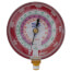 3-1/8" Red Pressure Dry Manifold Gauges (Degree-F and Degree-C), R-22/404A/410A