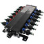 3/8", 14 Port Zero Lead PEX Press Polymer MANABLOC (6 hot, 8 cold)