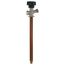 492FX 12" Anti-Siphon Wall Hydrant, 3/4" PEX Crimp, Gray Handle, Diamond