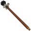 492FX 12" Anti-Siphon Wall Hydrant, 3/4" PEX Crimp, Gray Handle, Diamond