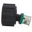 3/8" Press x 1/2" ManaBloc Port, PEX Press Polymer Port Adapter (Lead Free)
