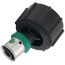 3/8" Press x 1/2" ManaBloc Port, PEX Press Polymer Port Adapter (Lead Free)