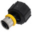 1/2" Press x 1/2" ManaBloc Port, PEX Press Polymer Port Adapter (Lead Free)