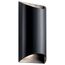 Wesley 2 Light LED Wall Light Architectural (Black)