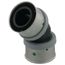 1-1/2" PEX Press PureFlow Polymer 45-Degree Elbow