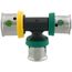 1/2" x 3/8" x 3/8" PEX Press PureFlow Polymer Tee
