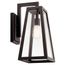 Delison 16.75" 1 Light Wall Light Rubbed Bronze