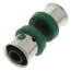 3/8" PEX Press PureFlow Polymer Coupling (Lead Free)