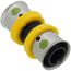 1/2" PEX Press PureFlow Polymer Coupling (Lead Free)