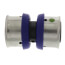 3/4" PEX Press PureFlow Polymer Coupling (Lead Free)