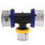 3/4" x 3/4" x 1/2" PEX Press PureFlow Polymer Tee