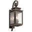 Wiscombe Park 21.75" 3 Light Outdoor Wall Light w/ Clear Seeded Glass (Olde Bronze)