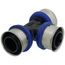 3/4" PEX Press PureFlow Polymer Tee