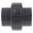 1" Sch. 40 PVC Socket Union w/ EPDM O-ring (Gray)