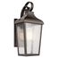 Forestdale 14.75" 1 Light Outdoor Wall Light w/ Clear Seeded Glass (Olde Bronze)