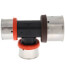 1-1/4" x 1" x 1" PEX Press PureFlow Polymer Tee