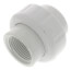 1-1/4" PVC Sch. 40 Female Union w/ EPDM O-ring