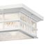 Beacon Square Climates 2 Light Flush Mount (White)
