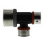 1-1/2" x 1" x 1" PEX Press PureFlow Polymer Tee