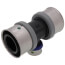 1-1/2" x 1-1/2" x 3/4" PEX Press PureFlow Polymer Tee