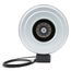 Model FGC 10 EC, 10" ECM Inline Centrifugal Fan w/ Cord, Metal Housing, 120V (509 CFM)