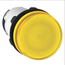 Harmony XB7 Monolithic Pilot Light w/ Plain Lens for BA9s Bulbs - Yellow (250V)