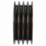 4 Groove Cast Iron Q-D Sheave, A, B Belt, 7.75" OD