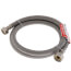 48" Universal Braided Hose Faucet Connector (1/2 FIP x 3/8", 7/16", 1/2" Comp, 1/2" FIP)